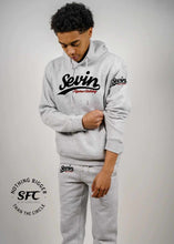 Men & Womens 2 Tone Signature Sevin Figures Sweatsuit